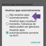 Como cancelar as atualizações automáticas no Android