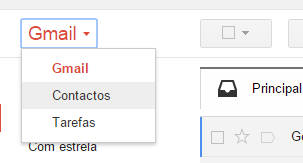 gmail aceder contatos